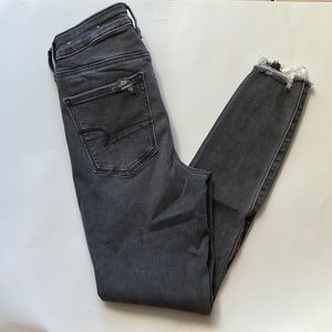 American eagle ripped jeans